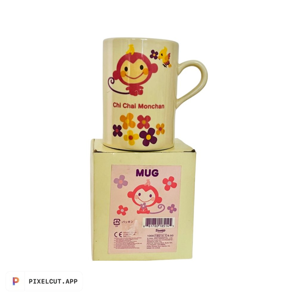 Rare Chi Chai Monchan coffee mug